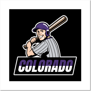 Colorado Baseball Posters and Art